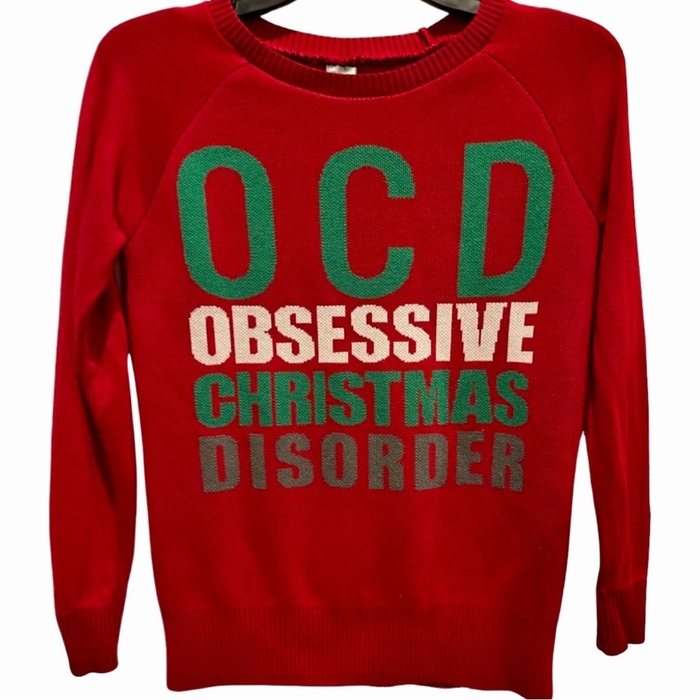 OCD Christmas Thin Sweater Size X-Small